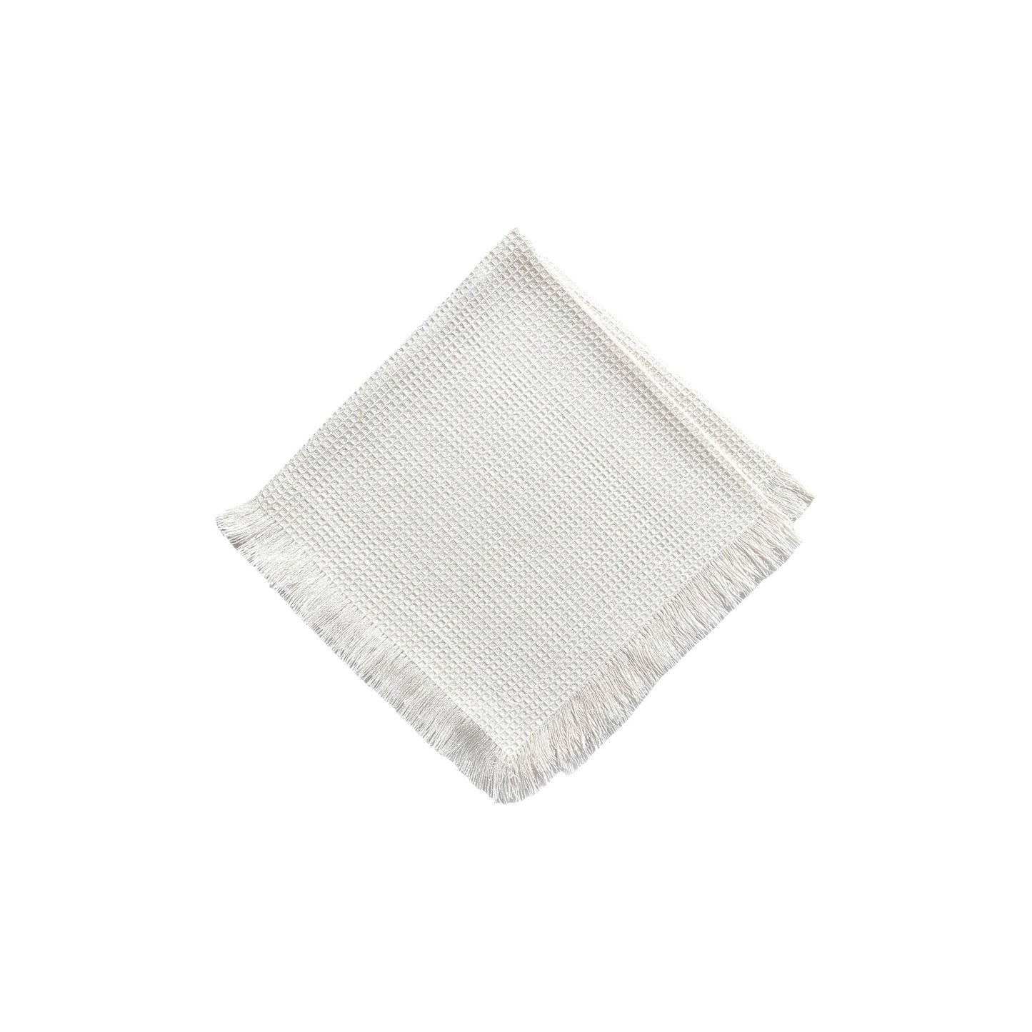 Waffle Weave Ivory White Napkin
