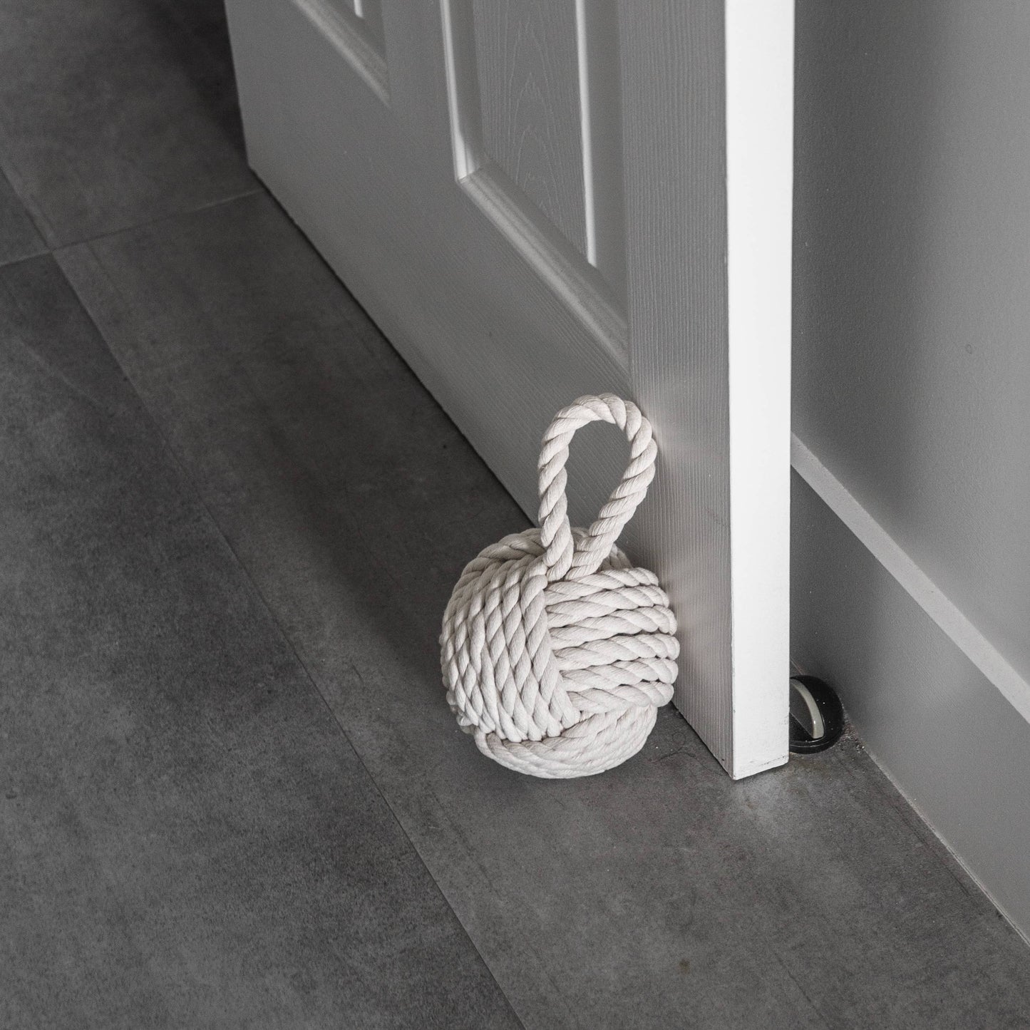 499 - Nautical Door Stopper: White