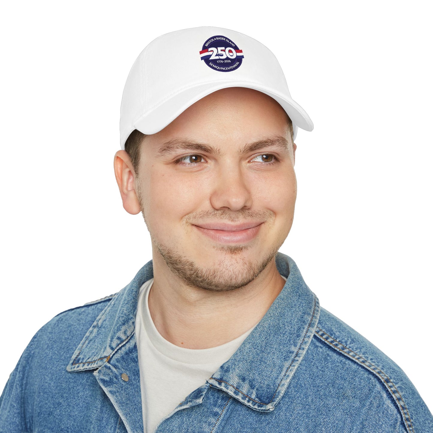 Bristol 250th Anniversary Baseball Cap — Commemorative 1776–2026 Round Emblem