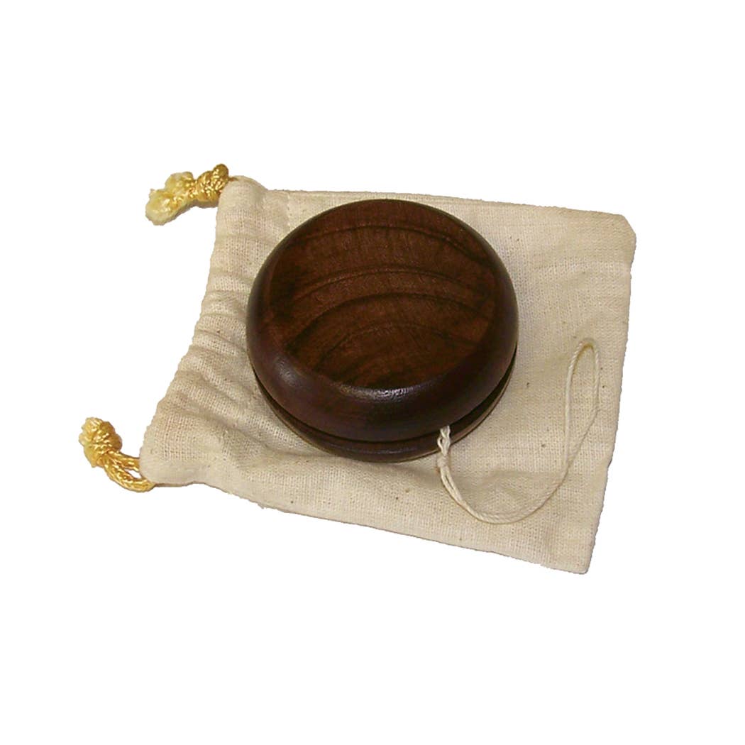 Madison Bay Co. - 2-1/2" Wooden Yo-Yo in Cloth Bag - Fenwick & OliverMadison Bay Co. - 2-1/2" Wooden Yo-Yo in Cloth BagMadison Bay Co.Fenwick & Oliver7865