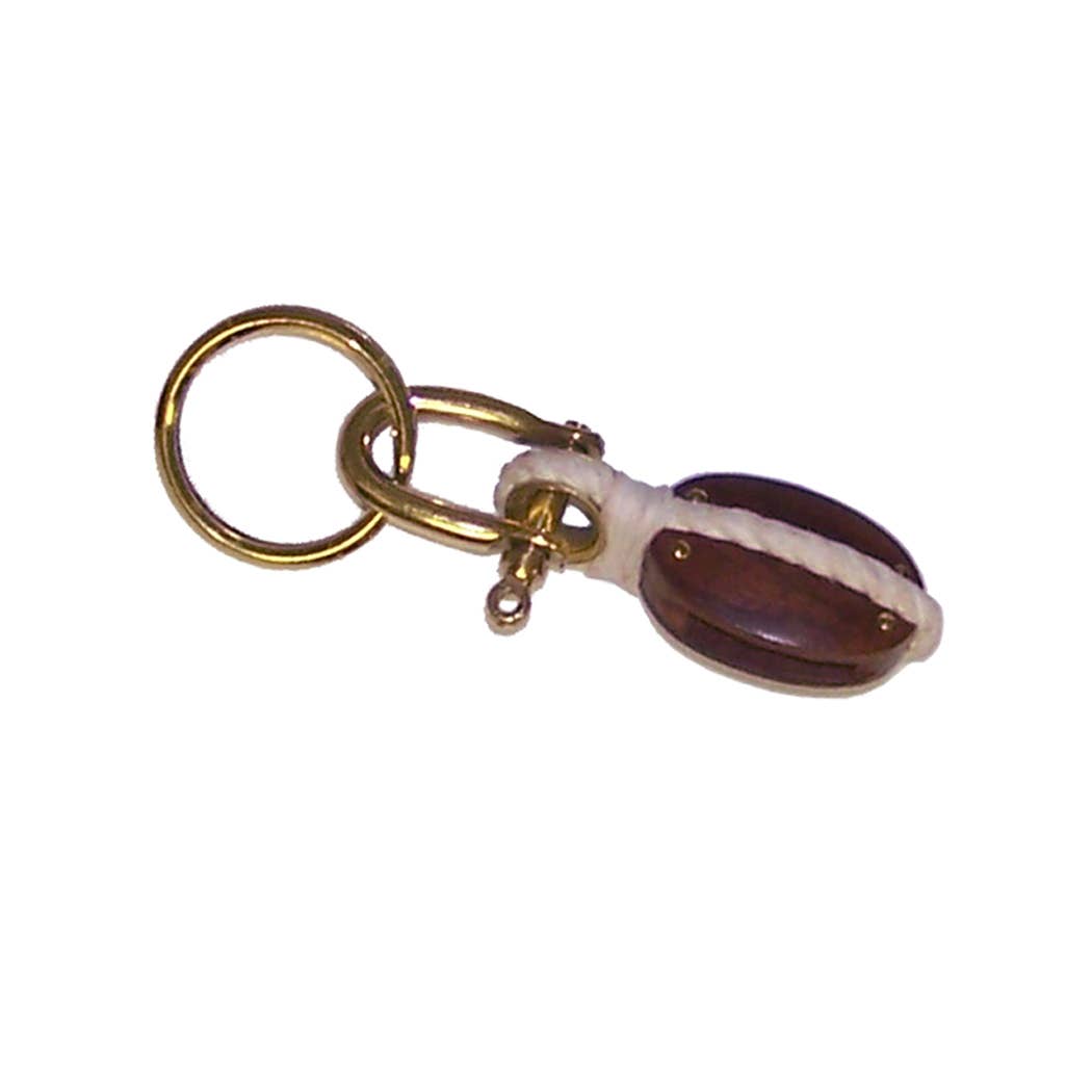 Madison Bay Co. - 2" Wood Pully Keychain - Fenwick & OliverMadison Bay Co. - 2" Wood Pully KeychainMadison Bay Co.Fenwick & Oliver6683