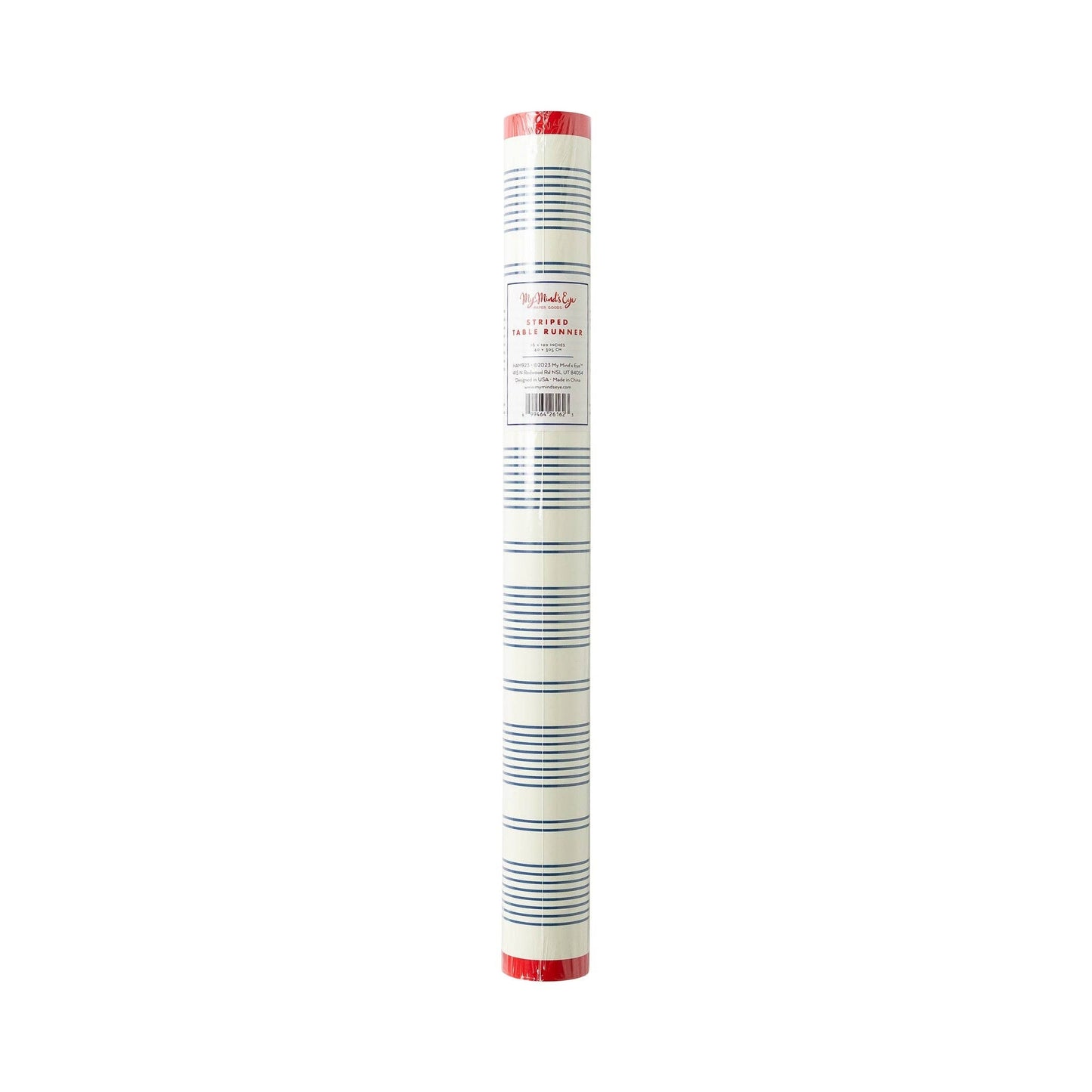 My Mind’s Eye - HAM923 - Red and Blue Striped Table Runner - Fenwick & OliverMy Mind’s Eye - HAM923 - Red and Blue Striped Table RunnerMy Mind’s EyeFenwick & OliverHAM923