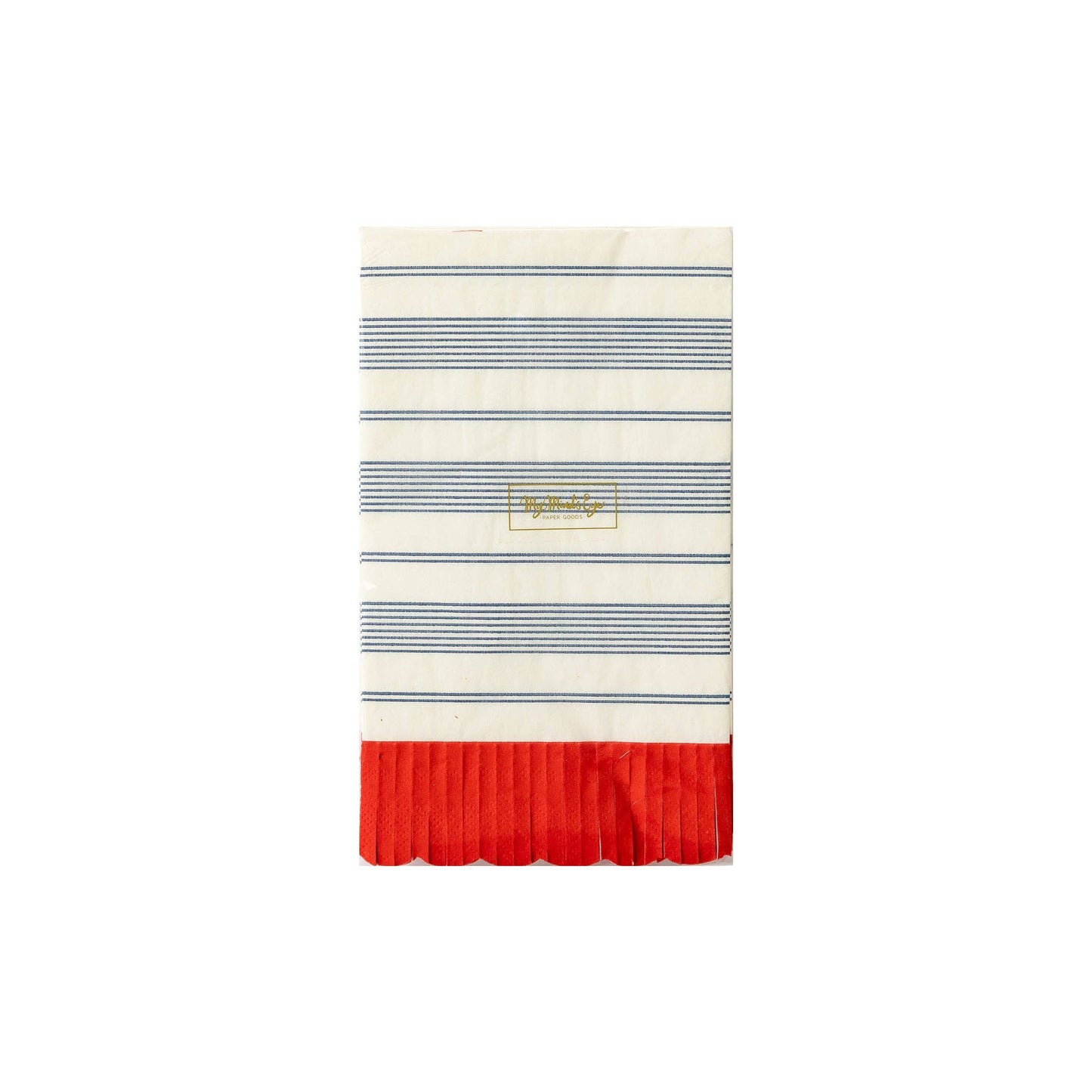 My Mind’s Eye - HAM935 - Striped Scallop Dinner Napkin - Fenwick & OliverMy Mind’s Eye - HAM935 - Striped Scallop Dinner NapkinMy Mind’s EyeFenwick & OliverHAM935