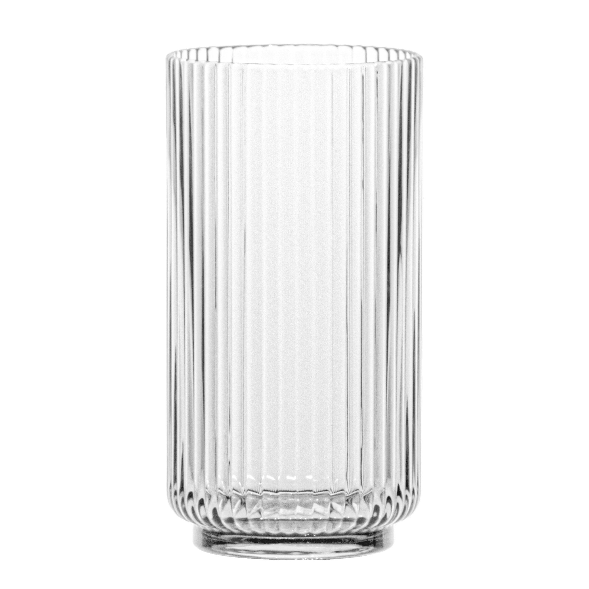 kessellate - Dome Lid Glass Tumbler with straw