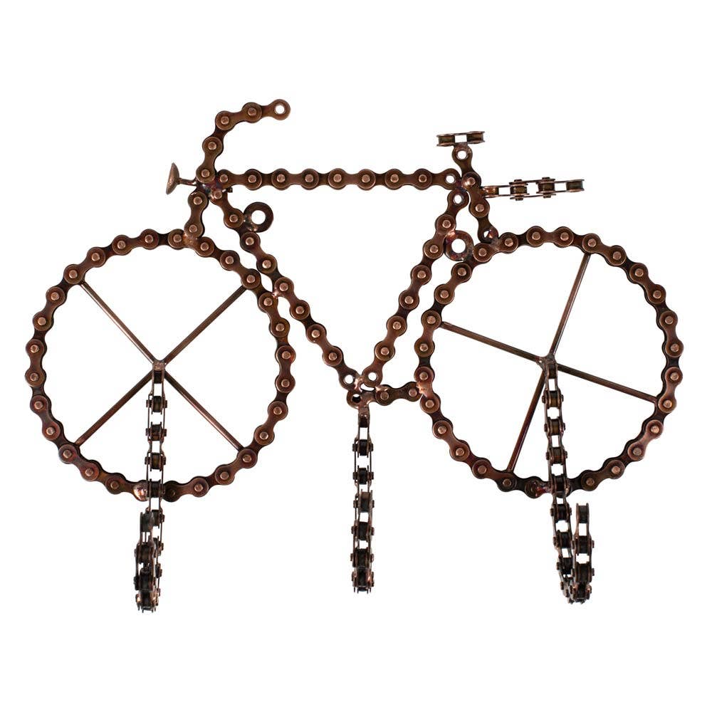 Ten Thousand Villages - Bike Chain Wall Hook - Fenwick & OliverTen Thousand Villages - Bike Chain Wall HookTen Thousand VillagesFenwick & Oliver6891880