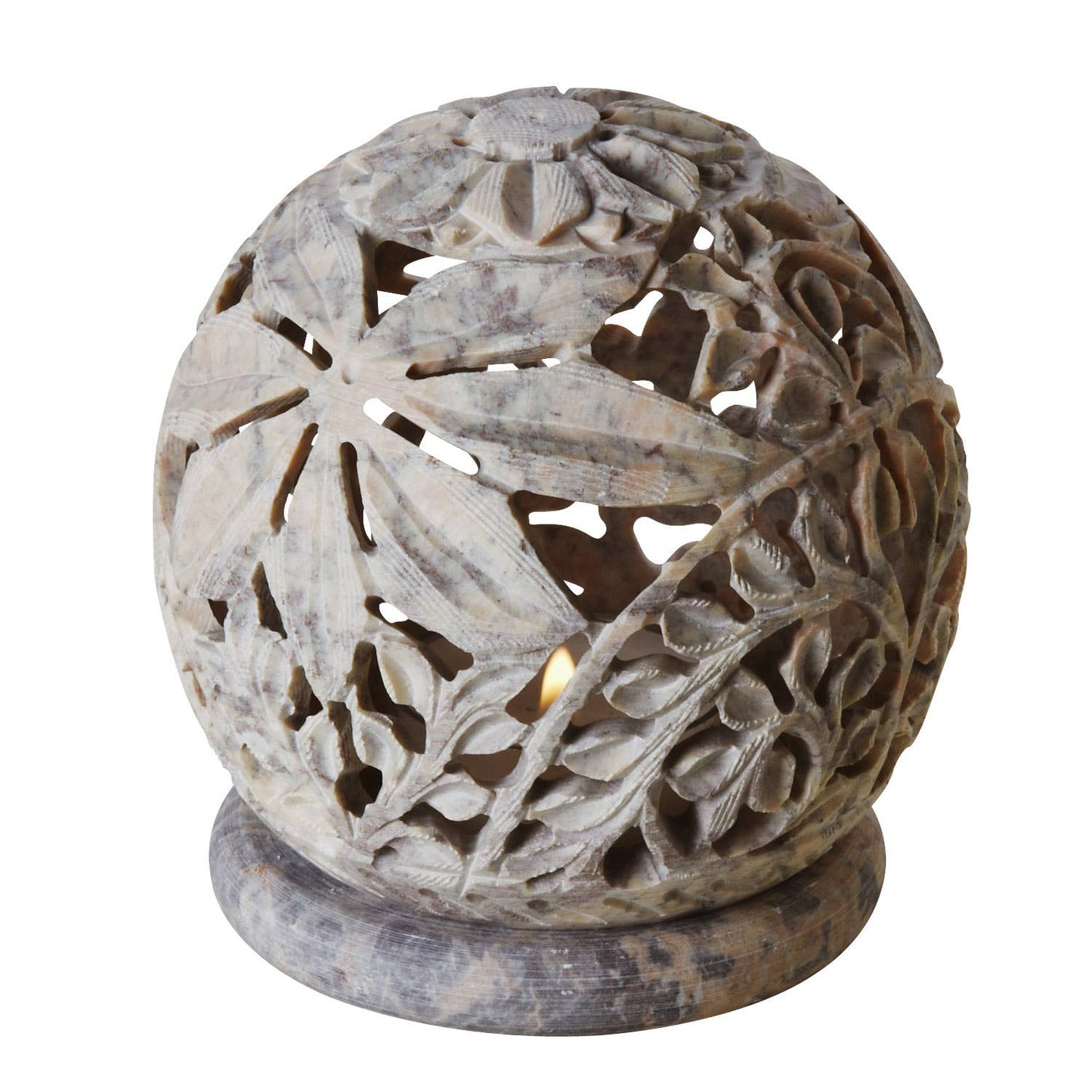 Ten Thousand Villages - Stone Globe Candleholder - Fenwick & OliverTen Thousand Villages - Stone Globe CandleholderTen Thousand VillagesFenwick & Oliver6823700