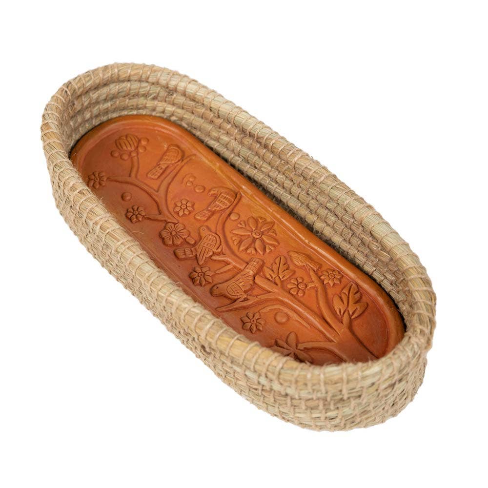 Ten Thousand Villages - Toasty Long Bread Basket - Fenwick & OliverTen Thousand Villages - Toasty Long Bread BasketTen Thousand VillagesFenwick & Oliver6601240