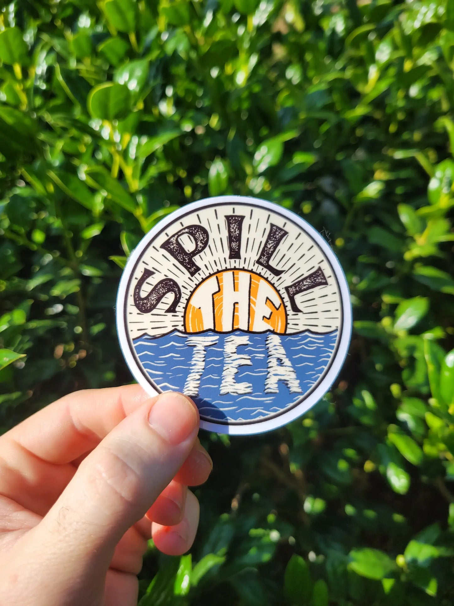 Spill the Tea Sticker | Boston Tea Party