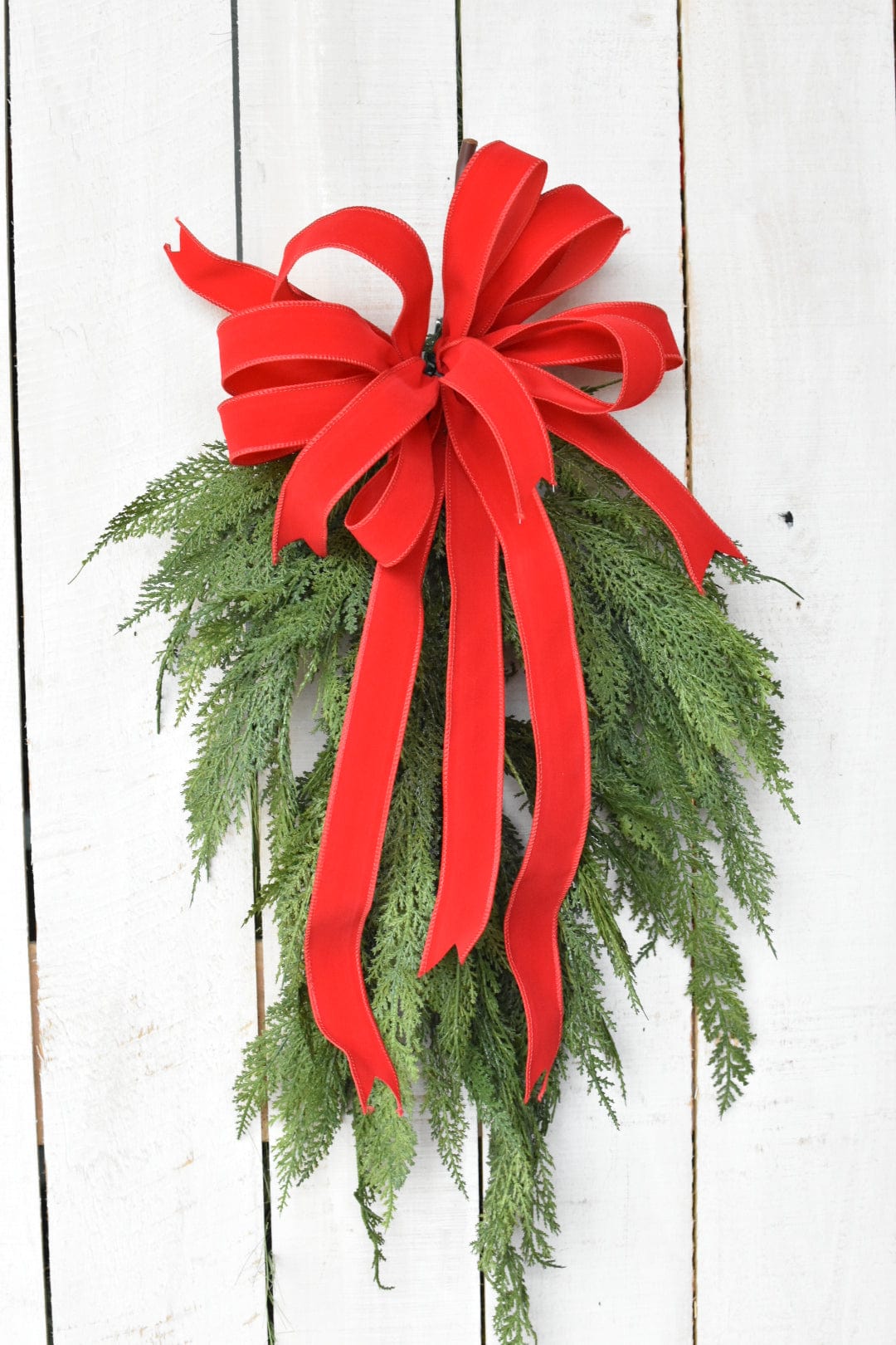 36" Faux Cedar Tear Drop