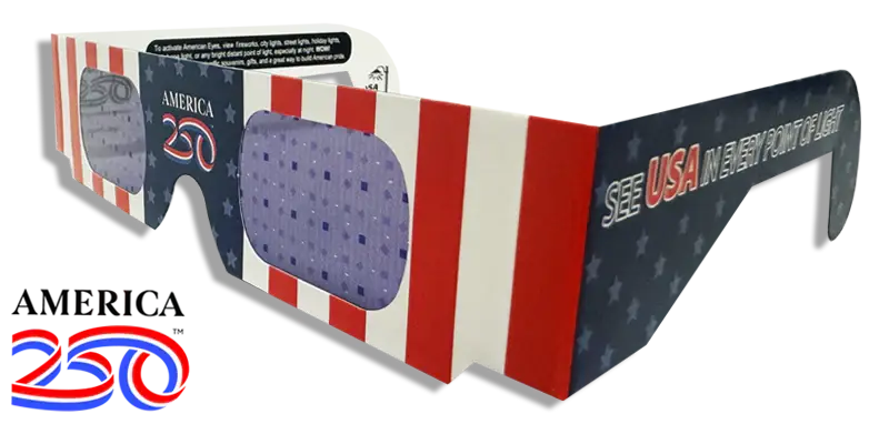 AmericanEyes USA - 250th Anniversary Glasses for 4th of July