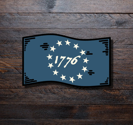 1776 Flag Sticker