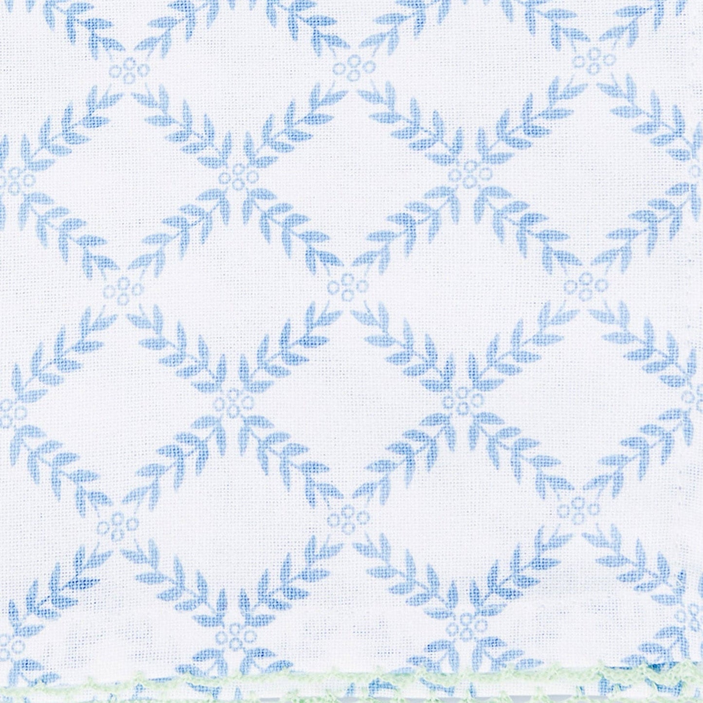 Blue Trellis Printed Napkin Set of 4