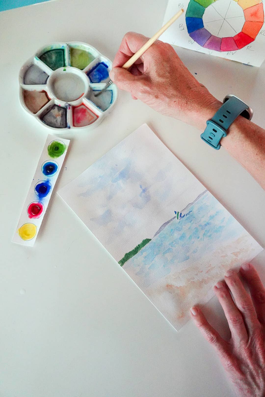 Watercolor Art Kit- Sailing