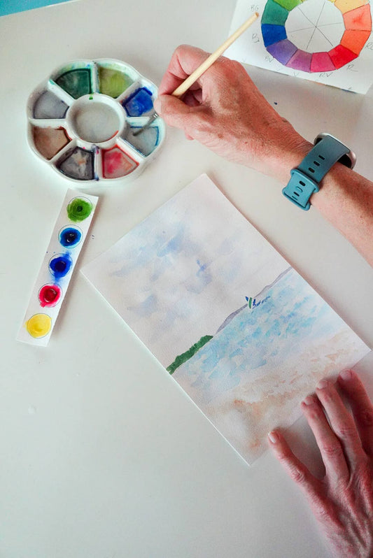 Watercolor Art Kit- Sailing