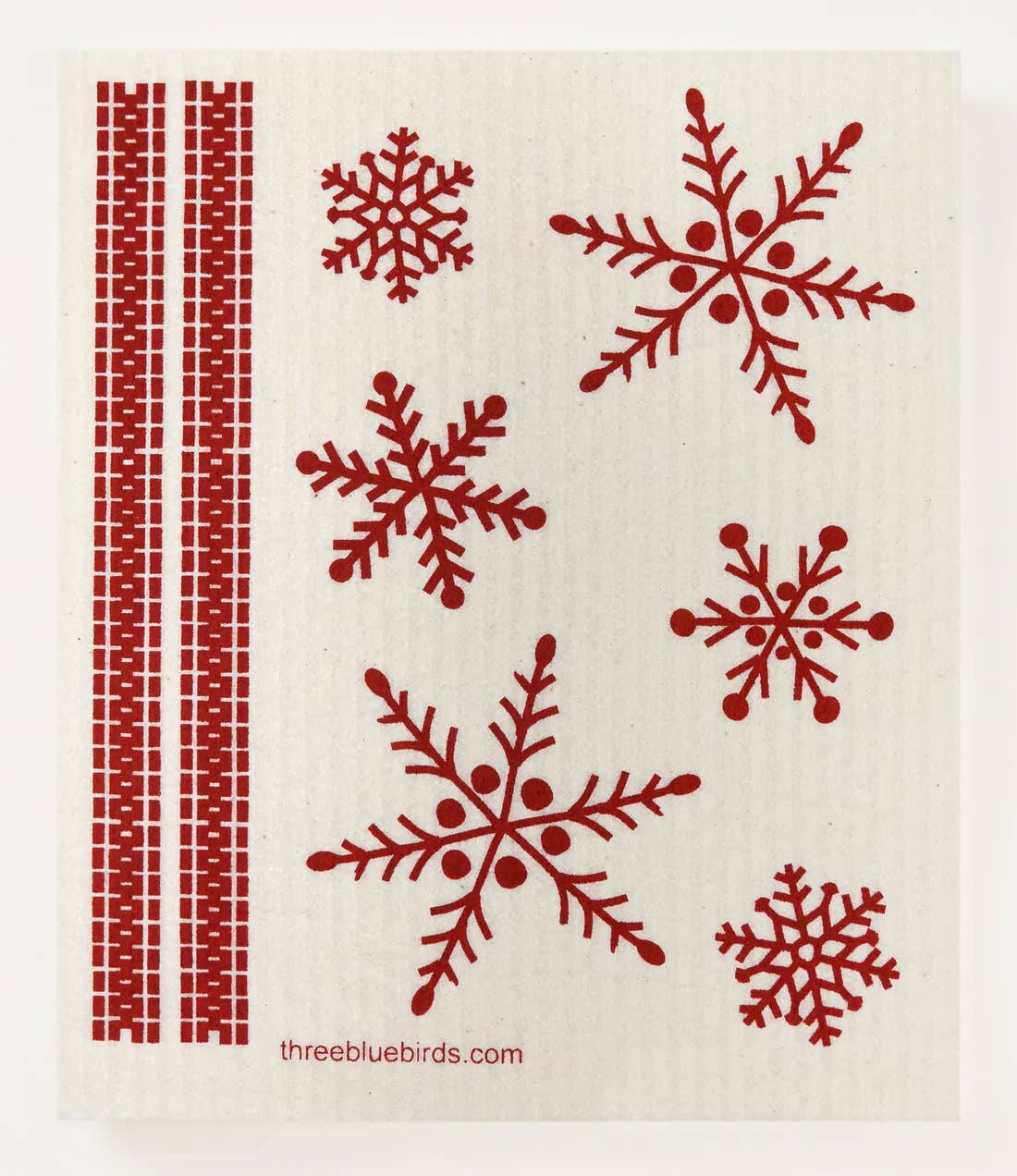 Merry and Bright Swedish Dishcloth