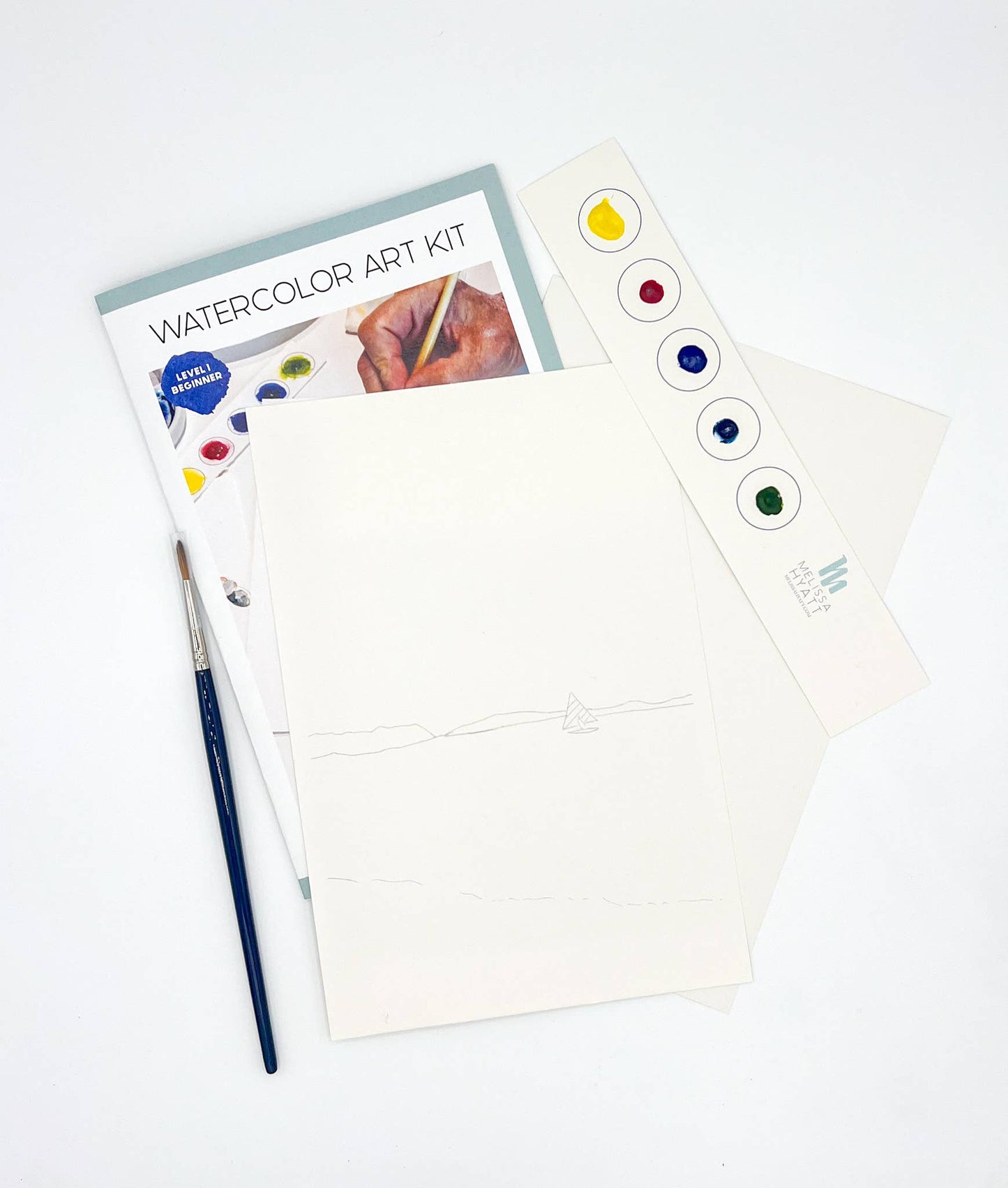 Watercolor Art Kit- Sailing