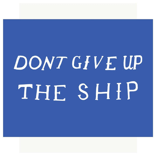 2.5'' x 3.5'' Don't Give Up The Ship Battle Flag Magnet