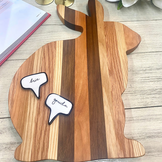 Reclaimed Wood Bunny Board - Handcrafted Charcuterie Serving Board