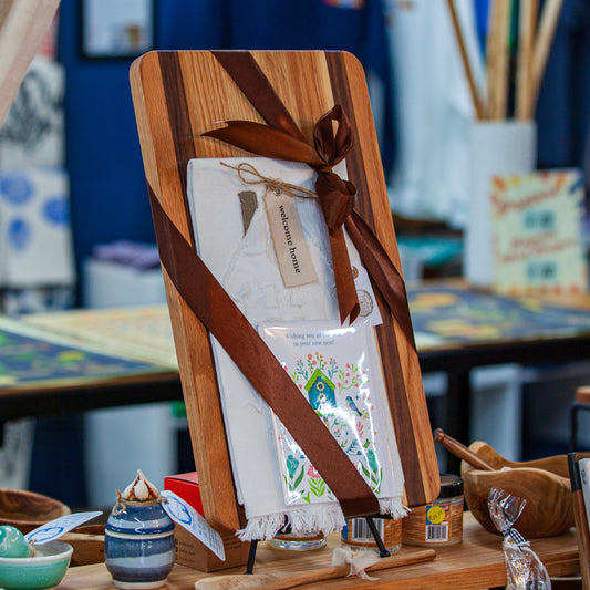 Reclaimed Wood Cutting Board: "The Thames"