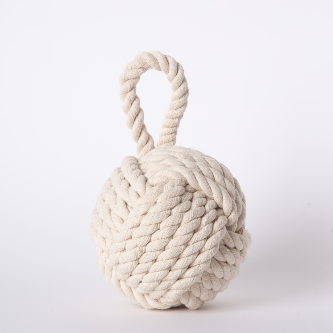 499 - Nautical Door Stopper: White