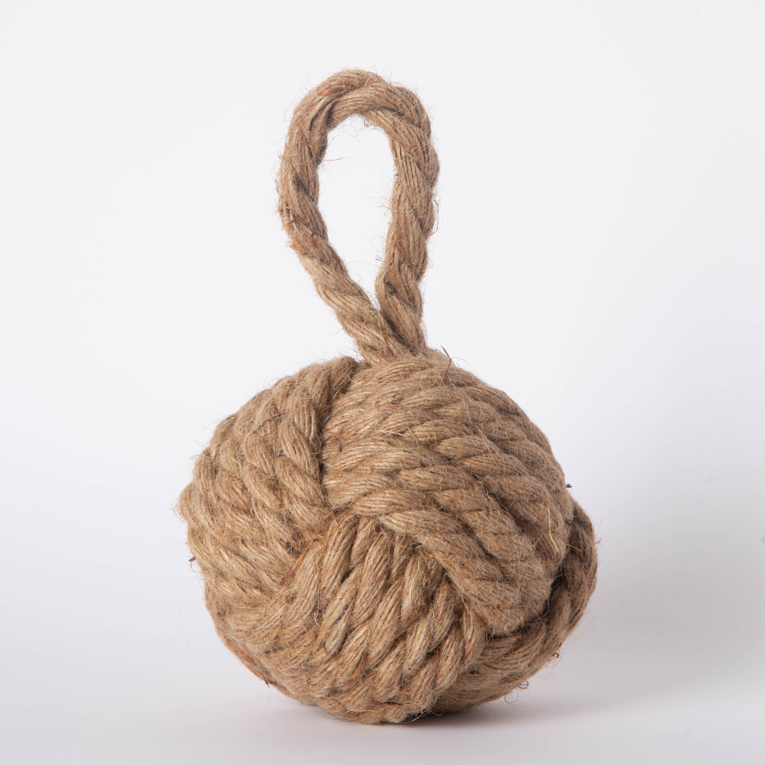 499 - Nautical Door Stopper: White