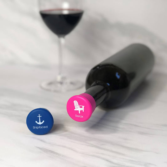 Relax & Shipfaced Wine Cap