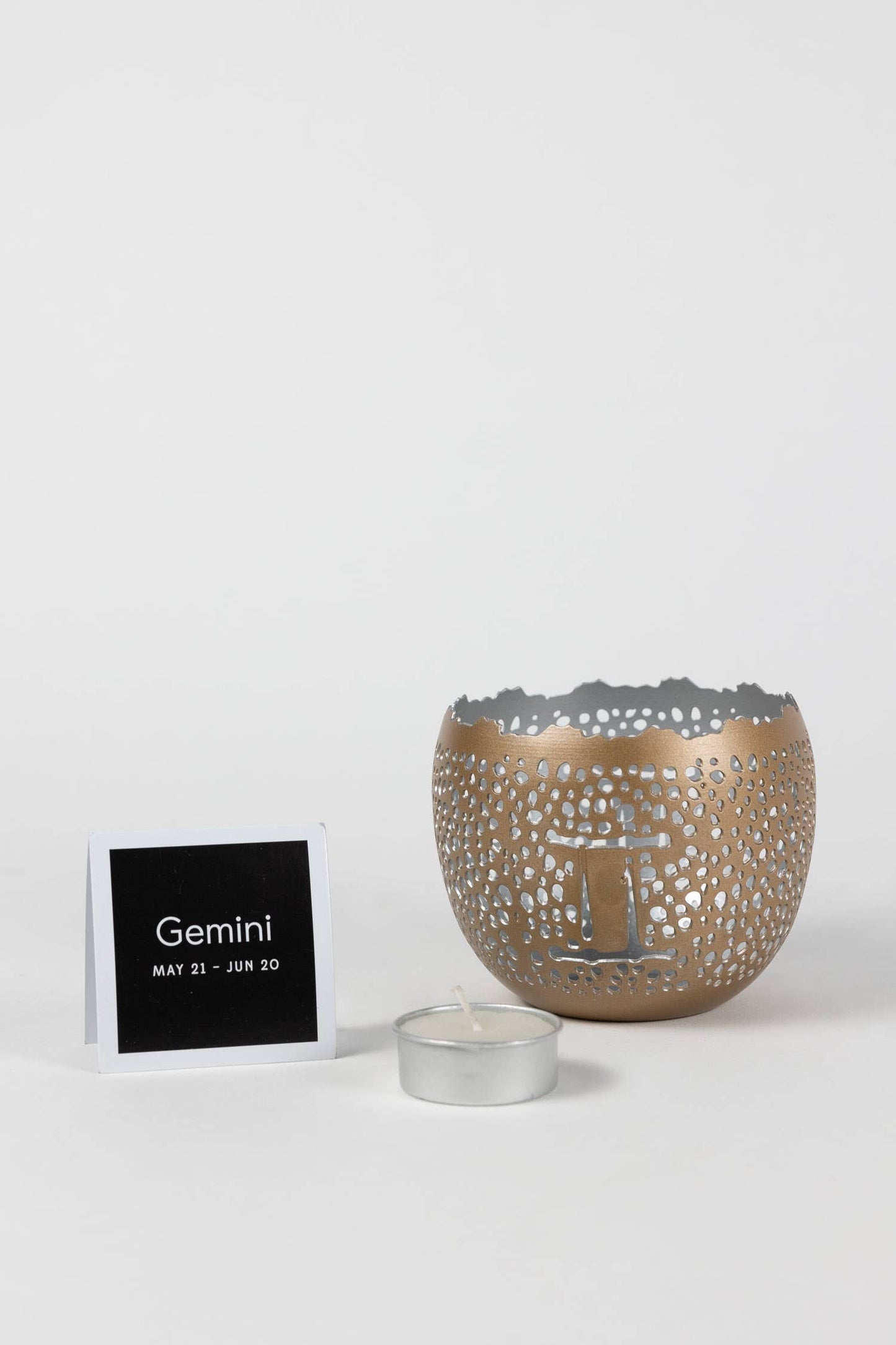 Gemini Candleholder