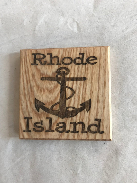 Coaster Rhode Island Anchor - Ash - Fenwick & OliverCoaster Rhode Island Anchor - AshFenwick & OliverFenwick & OliverCOA-RIA-AS