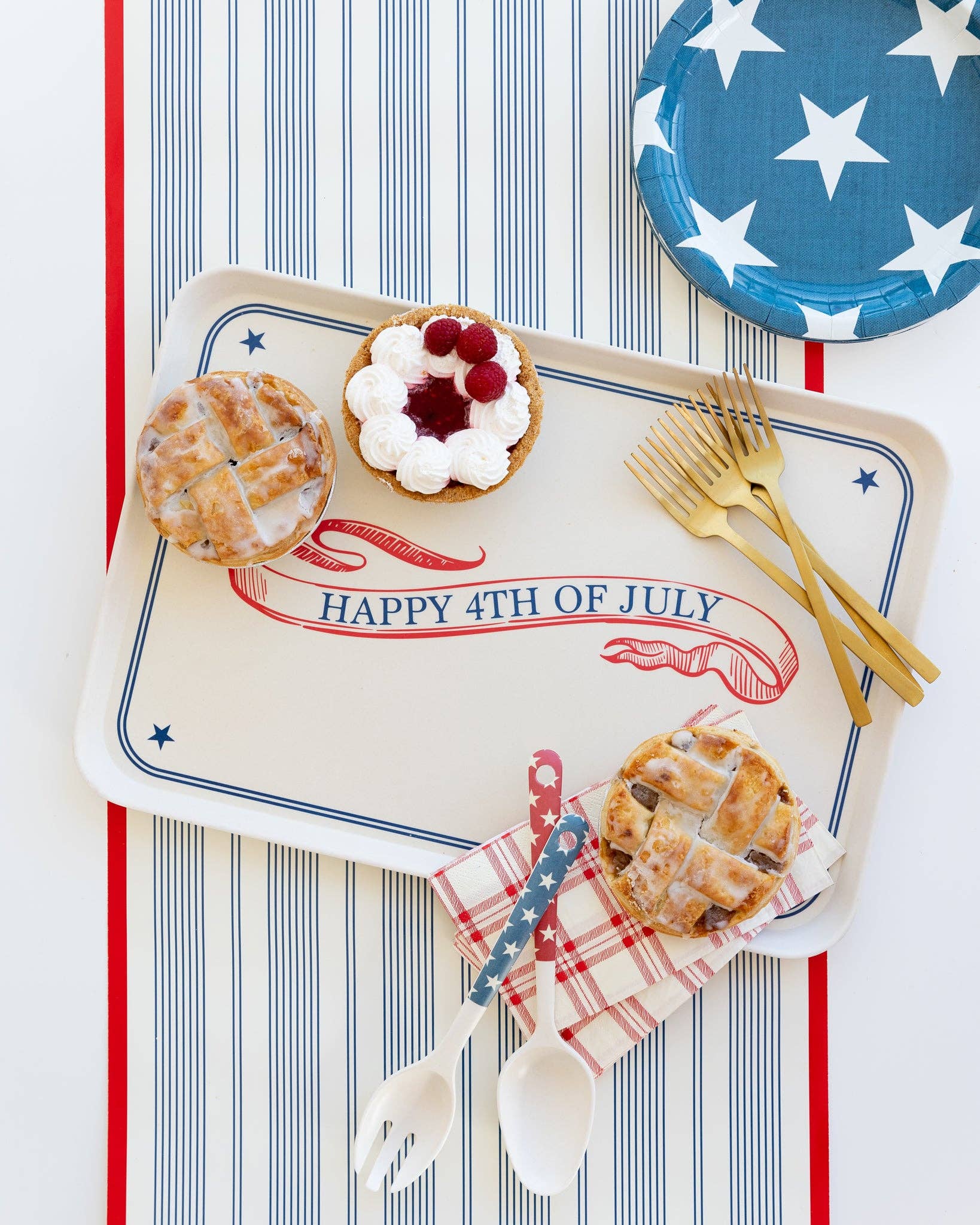 My Mind’s Eye - SSP922 - Happy 4th of July Reusable Bamboo Serving Tray - Fenwick & OliverMy Mind’s Eye - SSP922 - Happy 4th of July Reusable Bamboo Serving TrayMy Mind’s EyeFenwick & OliverSSP922