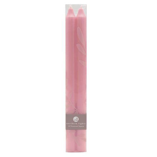 Northern Lights - 12" Tapers - 2pk Soft Pink - Fenwick & OliverNorthern Lights - 12" Tapers - 2pk Soft PinkNorthern LightsFenwick & Oliver72882