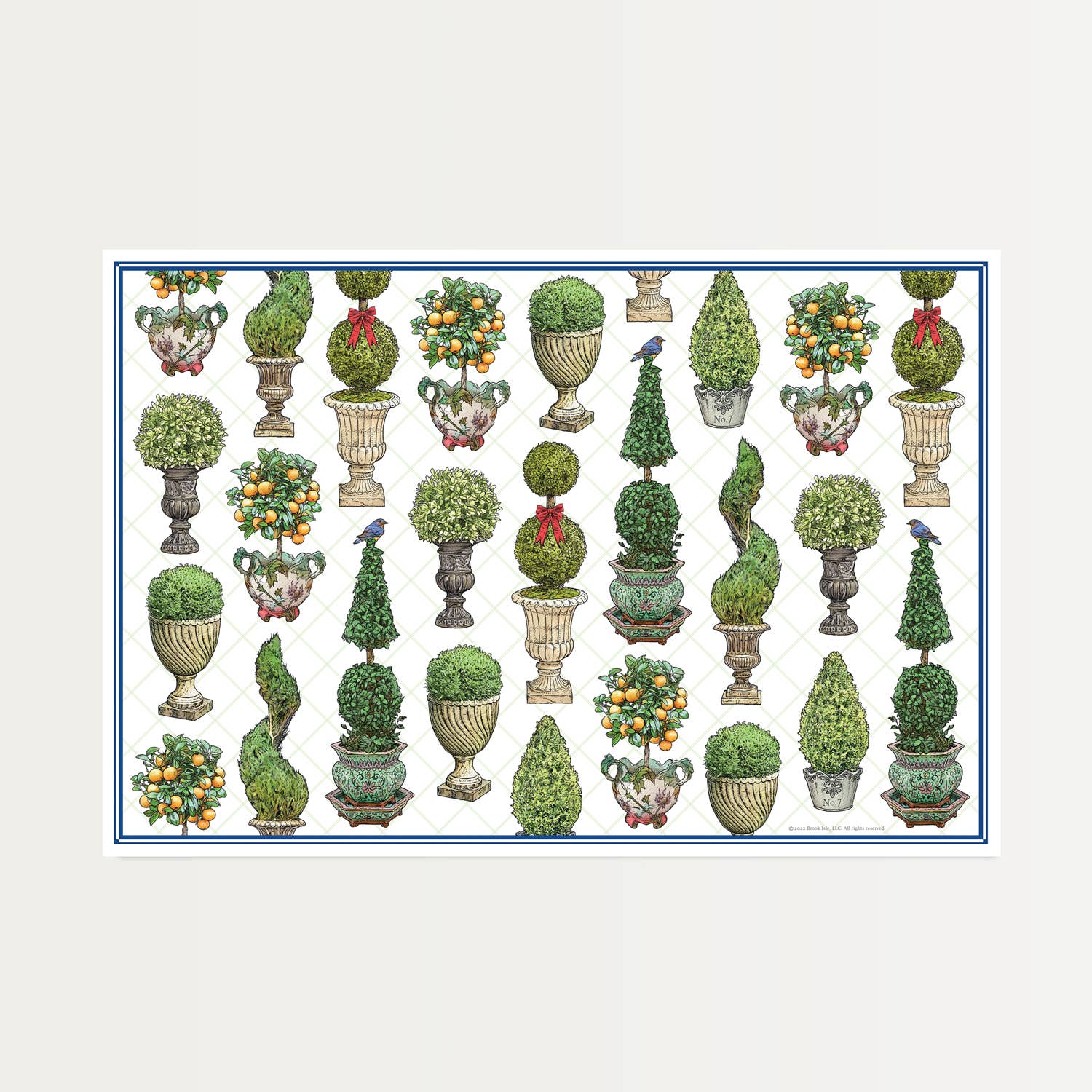 French Postcard Paper Placemats (Set of 12) – Brook Isle