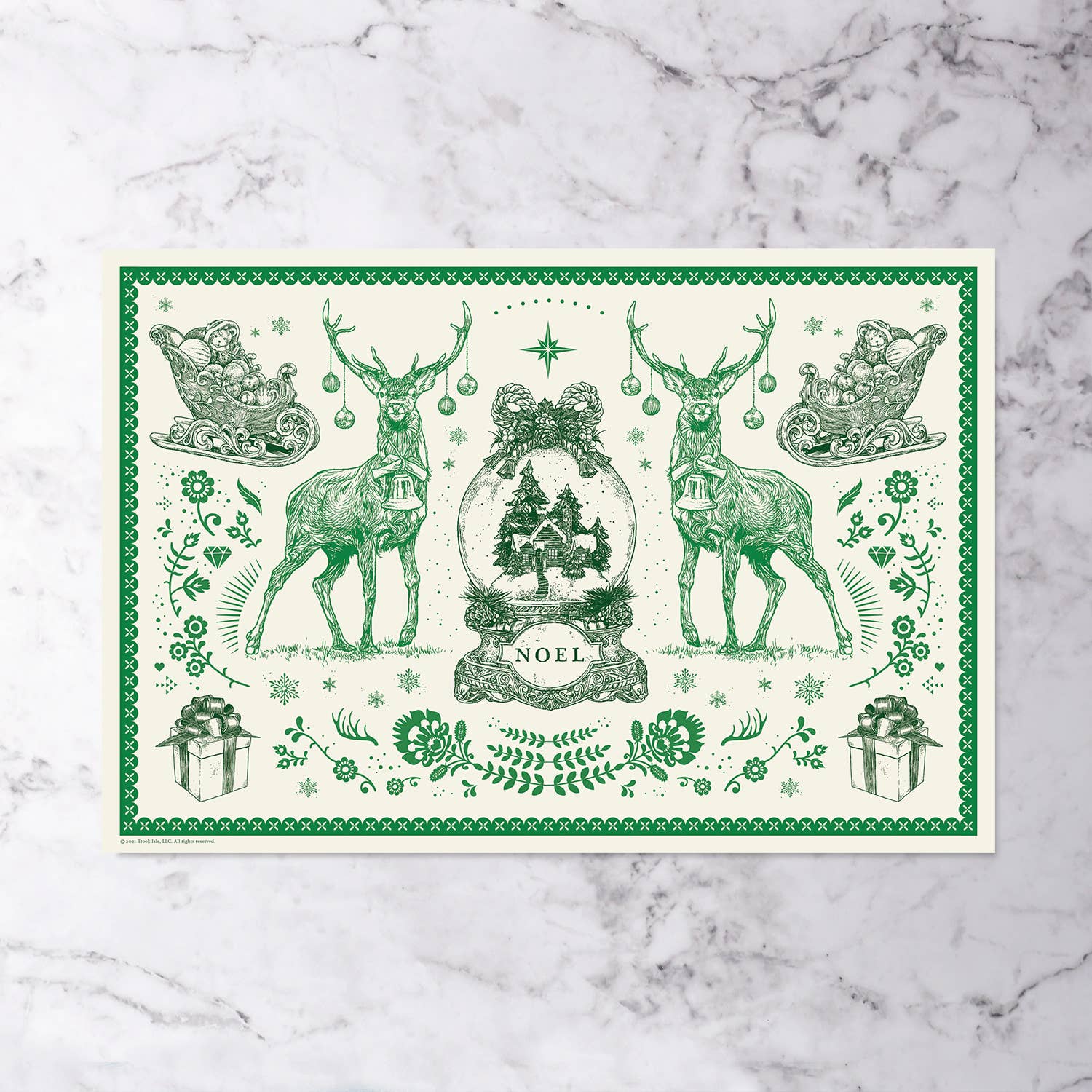 Paper Placemats (Set of 12) - Fenwick & OliverPaper Placemats (Set of 12)PaperBrook IsleFenwick & OliverMAT-Fern-5