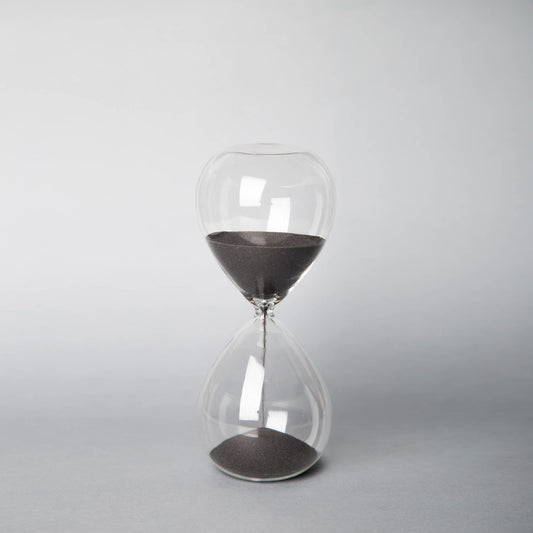 Porto Boutique - 403 - Black Sand Glass Timer - Fenwick & OliverPorto Boutique - 403 - Black Sand Glass TimerPorto BoutiqueFenwick & OliverCF12163LABLC17