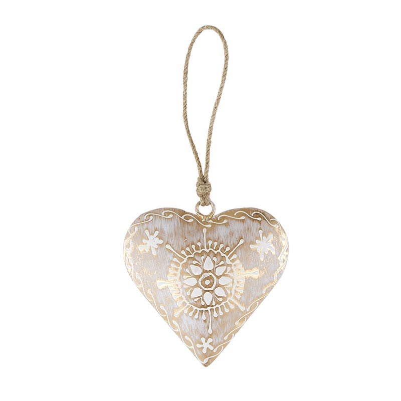 Small Gold Heart Ornament - Fenwick & OliverSmall Gold Heart OrnamentOrnament47th & Main (Creative Brands)Fenwick & OliverAMR683