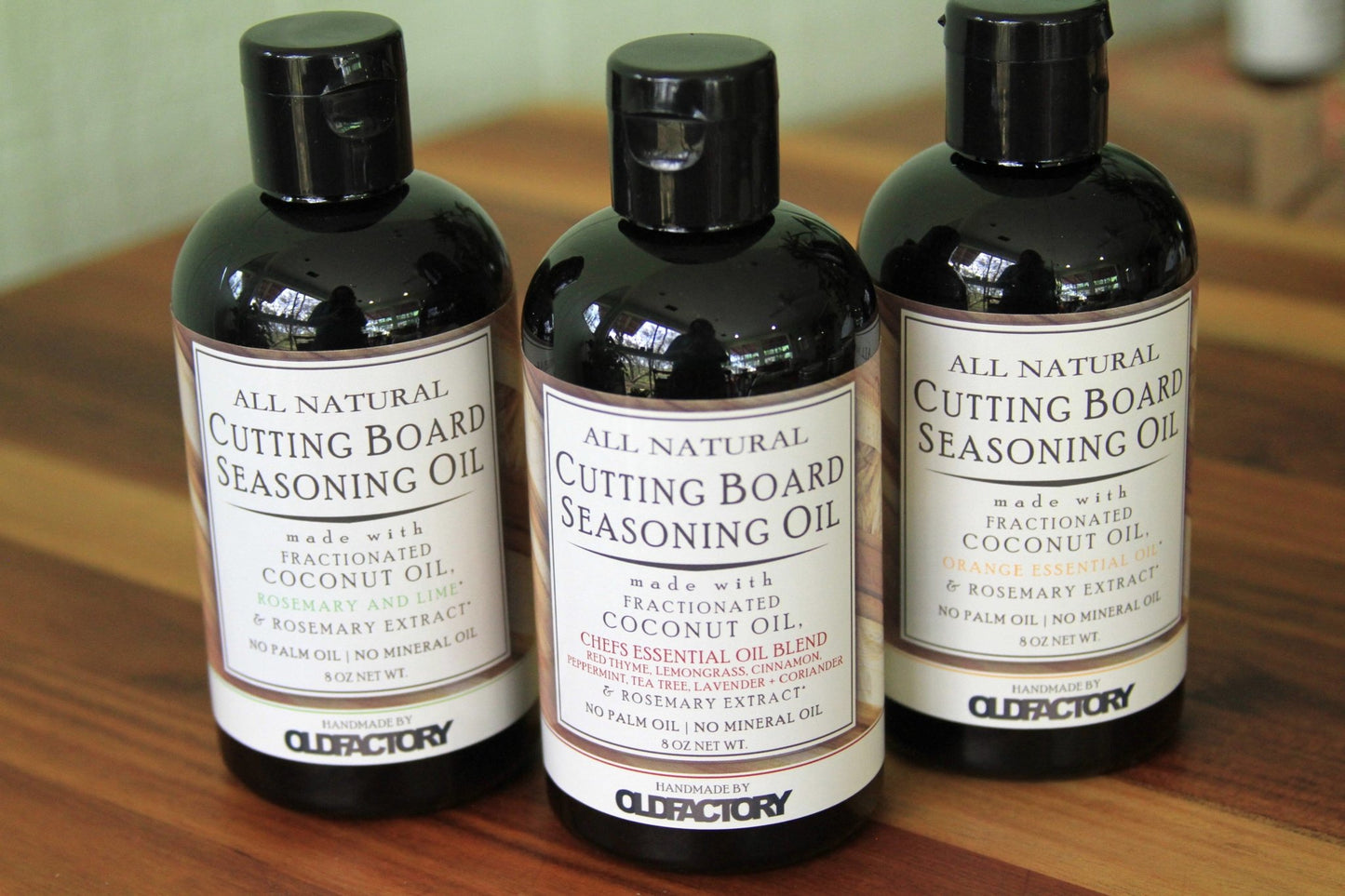 The Natural Kitchen by Old Factory - Natural Cutting Board Seasoning Oil - 8 oz - Fenwick & OliverThe Natural Kitchen by Old Factory - Natural Cutting Board Seasoning Oil - 8 ozThe Natural Kitchen by Old FactoryFenwick & OliverHP-CSOCH